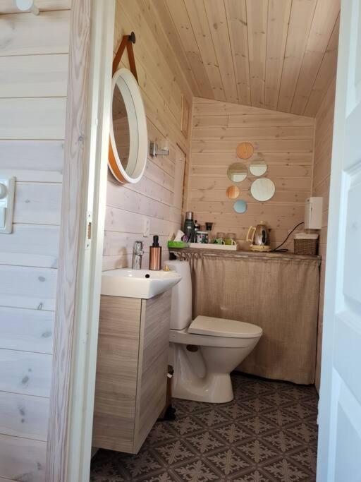 Badstue Ved Elven I Varangerbotn Villa Exteriör bild