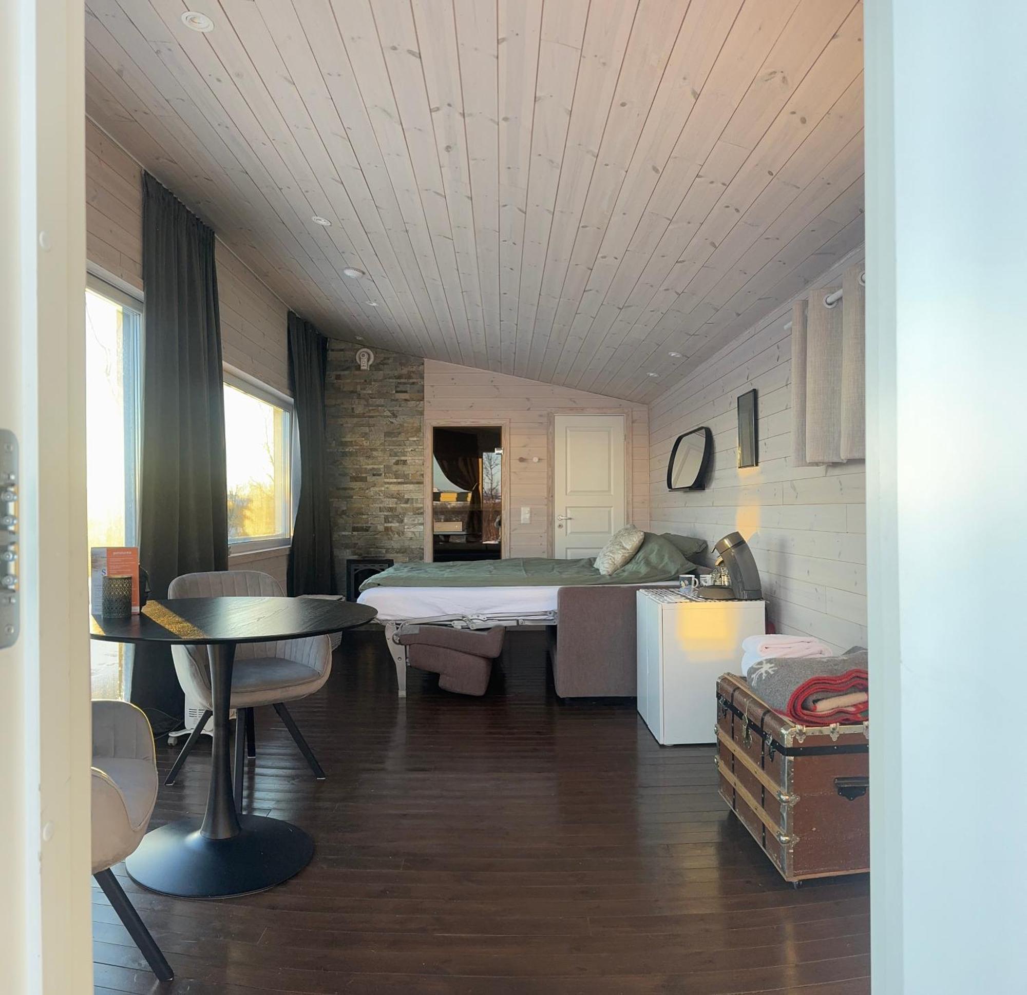 Badstue Ved Elven I Varangerbotn Villa Exteriör bild