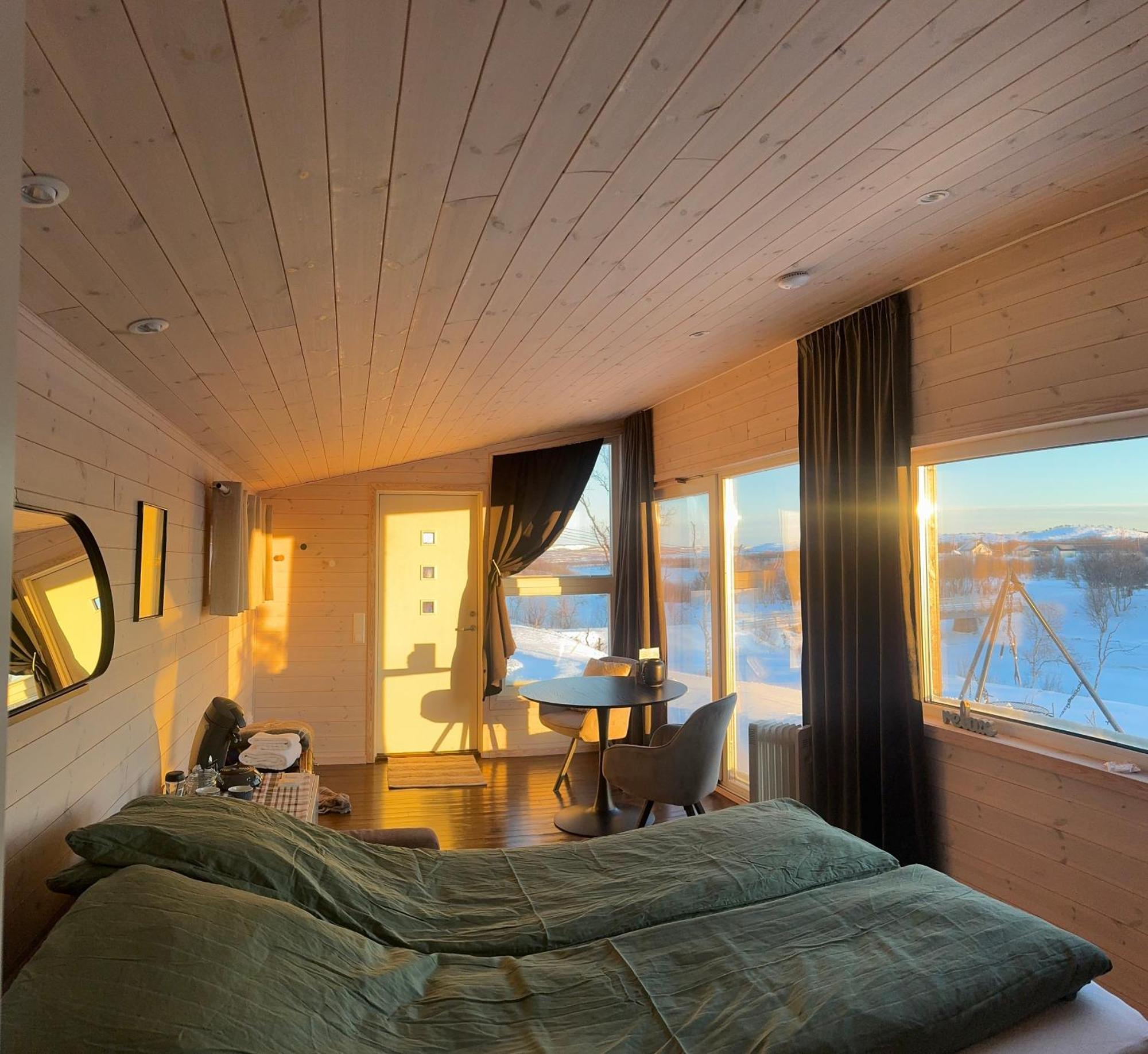 Badstue Ved Elven I Varangerbotn Villa Exteriör bild